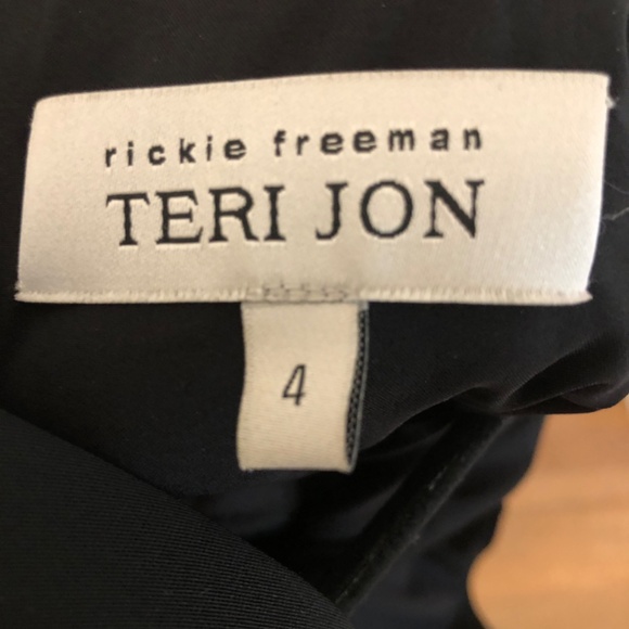 Cocktails Anyone? Gorgeous Teri Jon Cocktail Dress  LBD size 4 - Picture 7 of 8